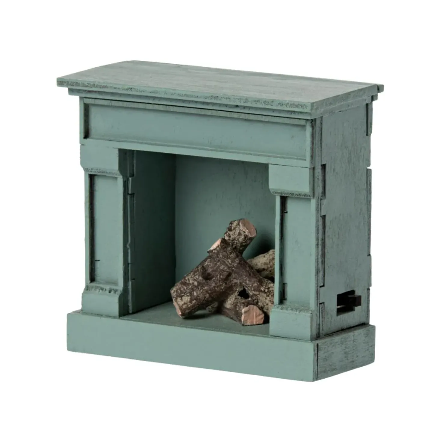 Maileg Vintage Fireplace - Blue (Mouse)