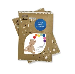 Make Your Own Teddy Bear Keyring Craft Kit