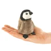 Mini Baby Emperor Penguin Finger Puppet