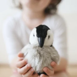 Mini Baby Emperor Penguin Finger Puppet