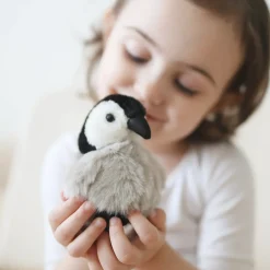 Mini Baby Emperor Penguin Finger Puppet