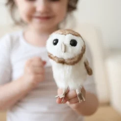 Mini Barn Owl Finger Puppet
