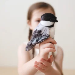 Mini Chickadee Finger Puppet