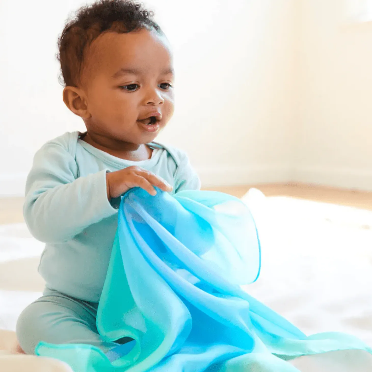 MINI Enchanted Play Silk (Sea)