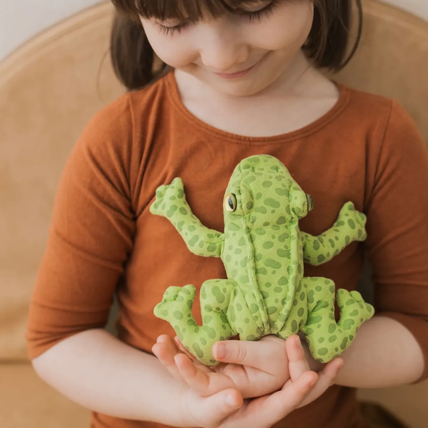Mini Frog Finger Puppet