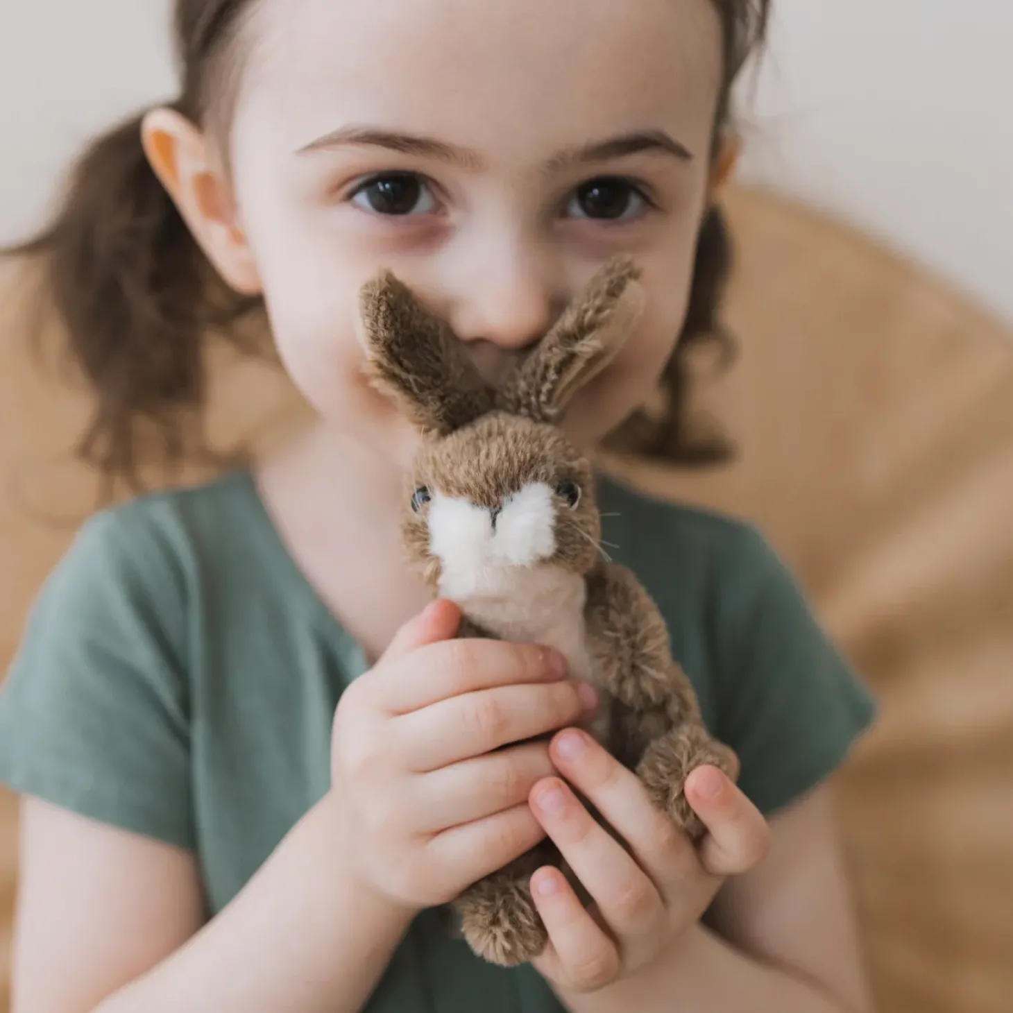 Mini Jackrabbit Finger Puppet