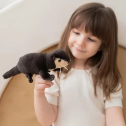 Mini River Otter Finger Puppet