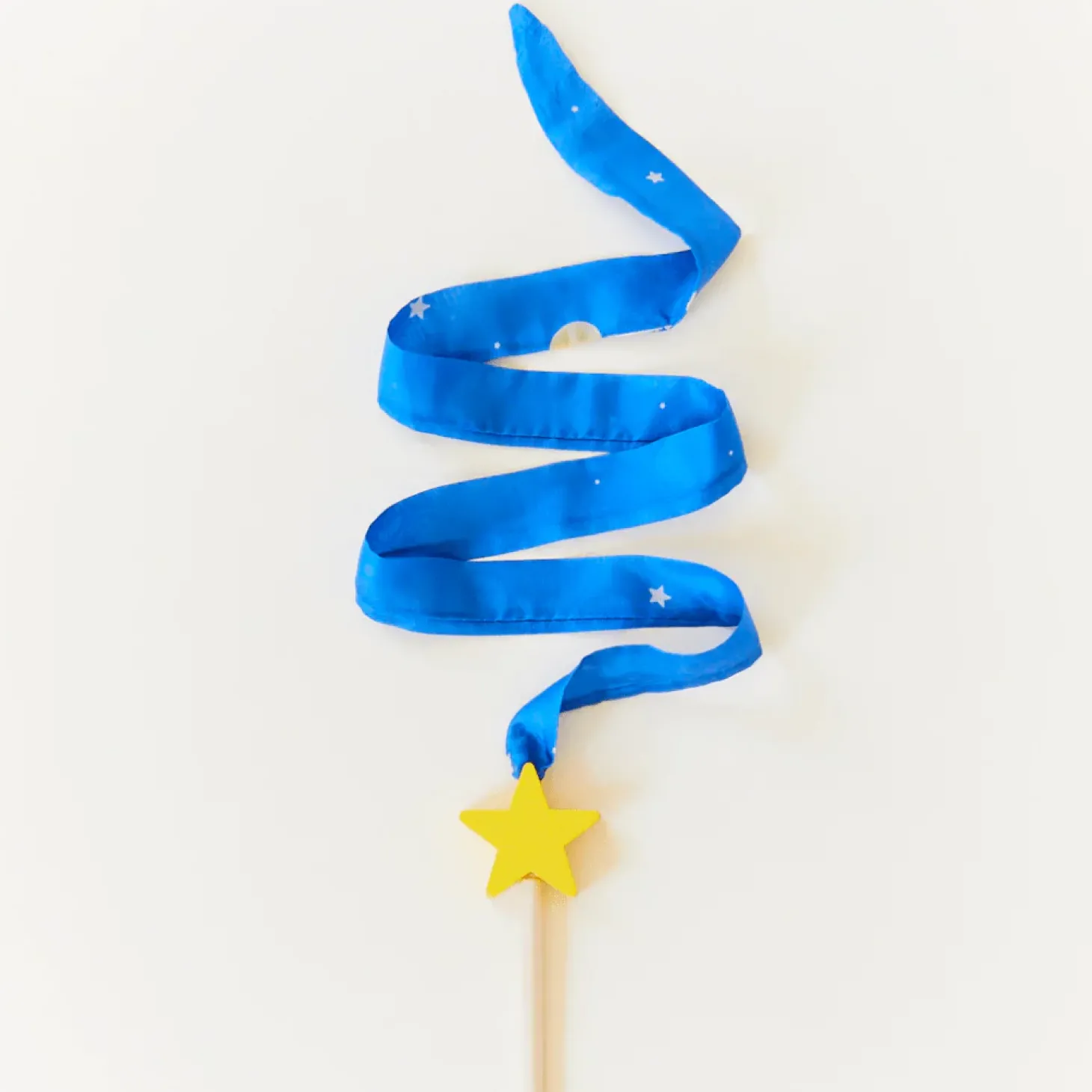 Mini Silk & Wood Streamer (Star)