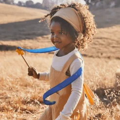 Mini Silk & Wood Streamer (Star)