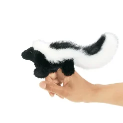 Mini Skunk Finger Puppet