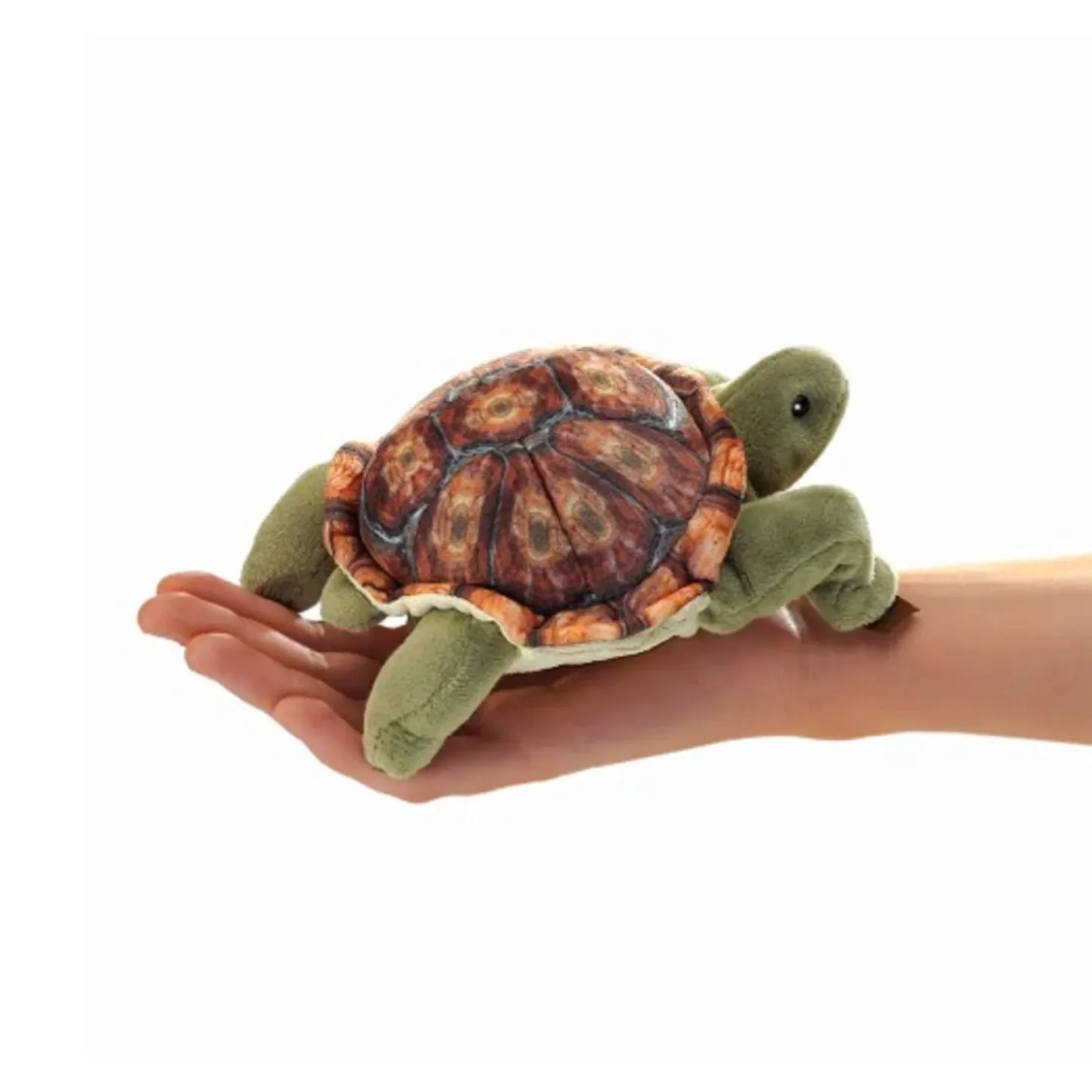 Mini Tortoise Finger Puppet