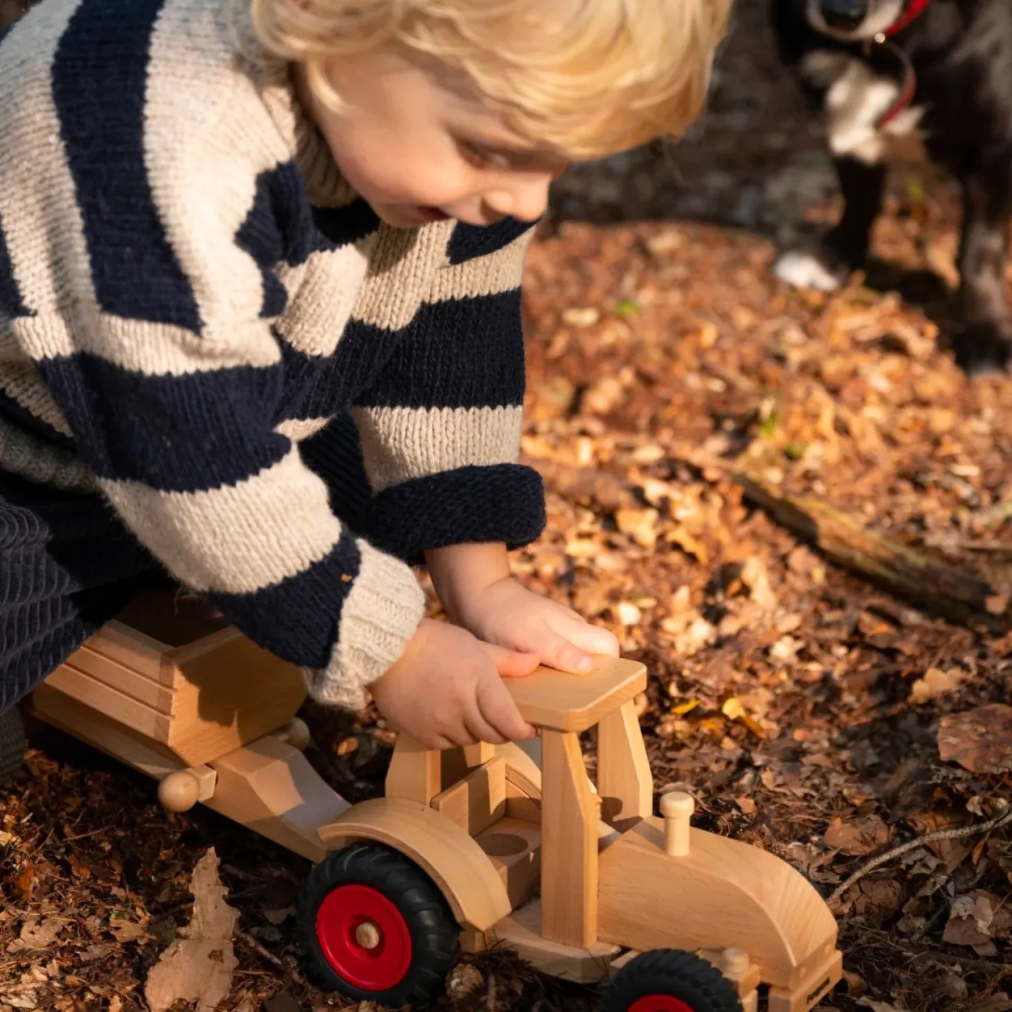 Modern Tractor | Wooden Toy Vehicle