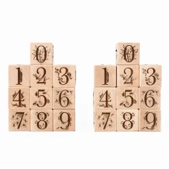 Nature Collection Alphabet Blocks (Set of 26) - Handmade in Canada