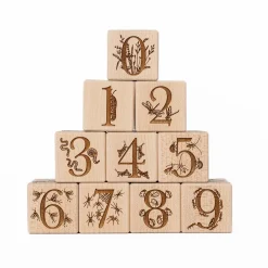 Nature Collection Alphabet Blocks (Set of 15) - Handmade in Canada