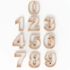 Numbers Eco Cutter Set
