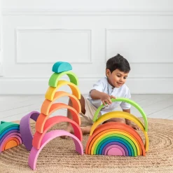 Ocamora 9pc Nesting Rainbow (Green)