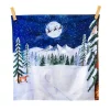 One Starry Winter's Night Vegan Play Cloth