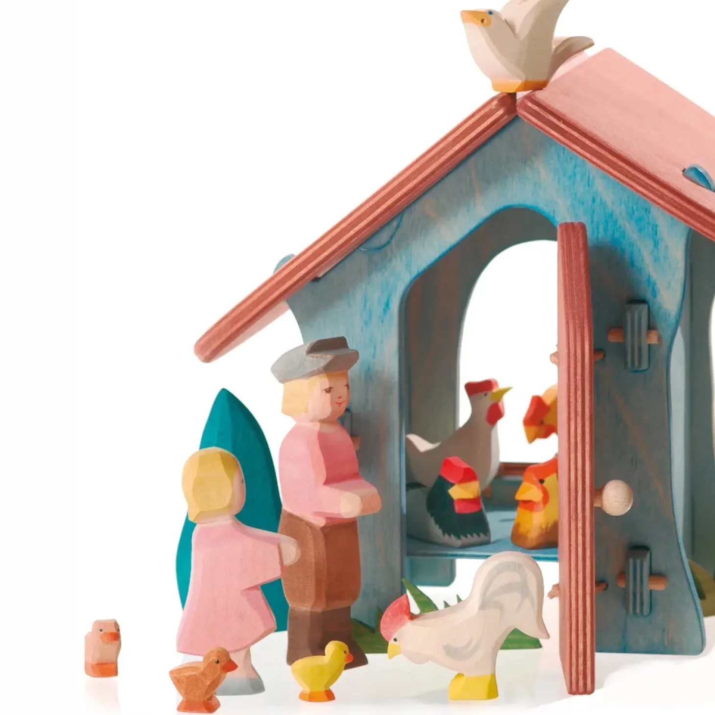 Ostheimer Hen - Brown (On Nest)