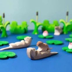 Otter Family Set (Set of 4) | Wooden Toy