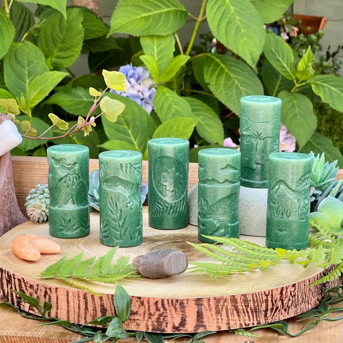 Play Dough Rollers & Stamp Set (Dinosaurs)