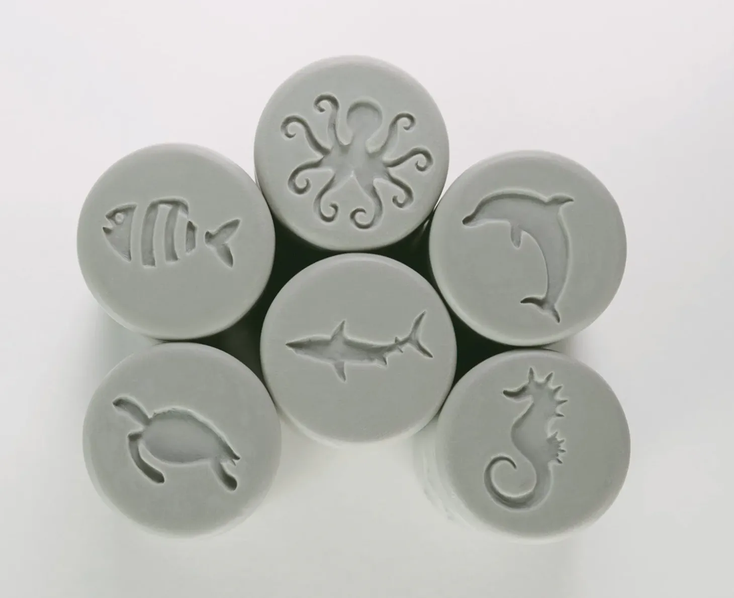 Play Dough Rollers & Stamp Set (Ocean Life)