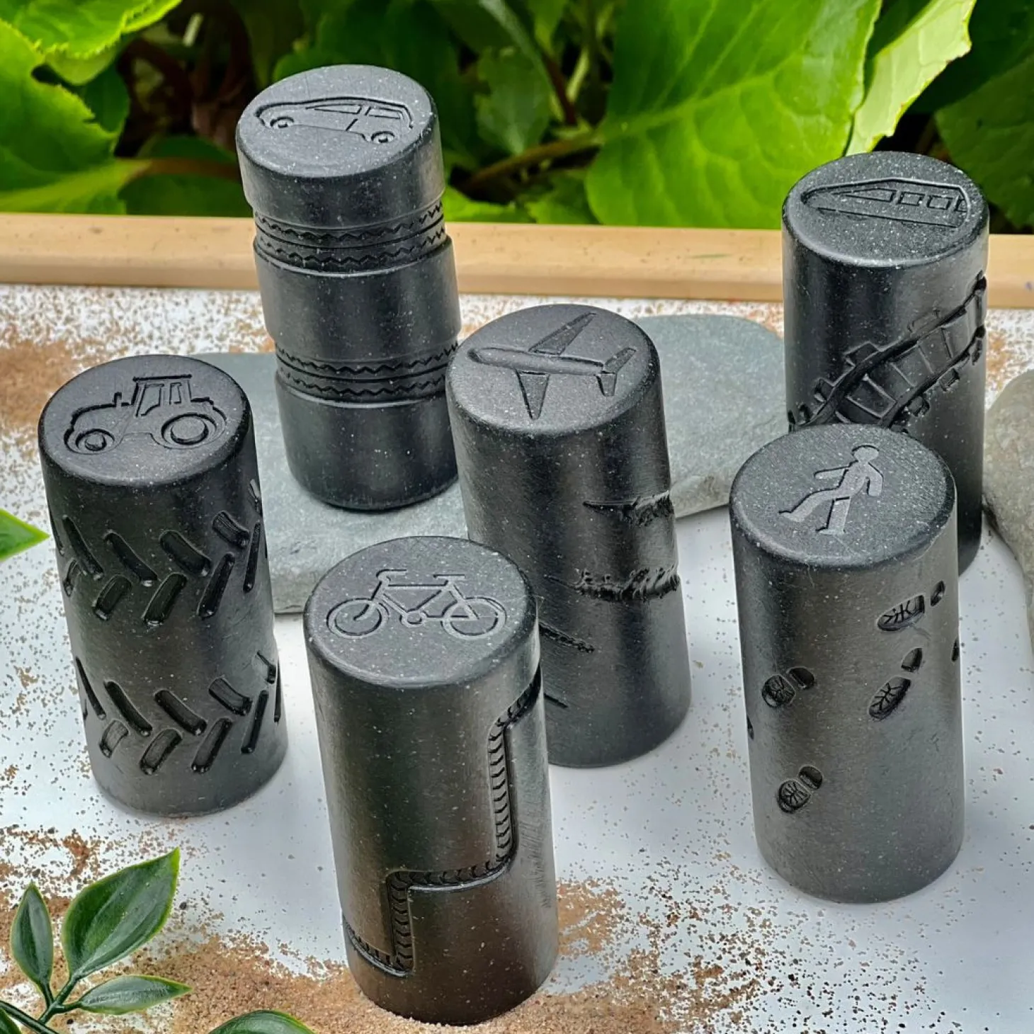 Play Dough Rollers & Stamp Set (Transport)