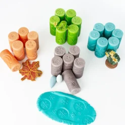 Play Dough Rollers & Stamp Set (Four Seasons)