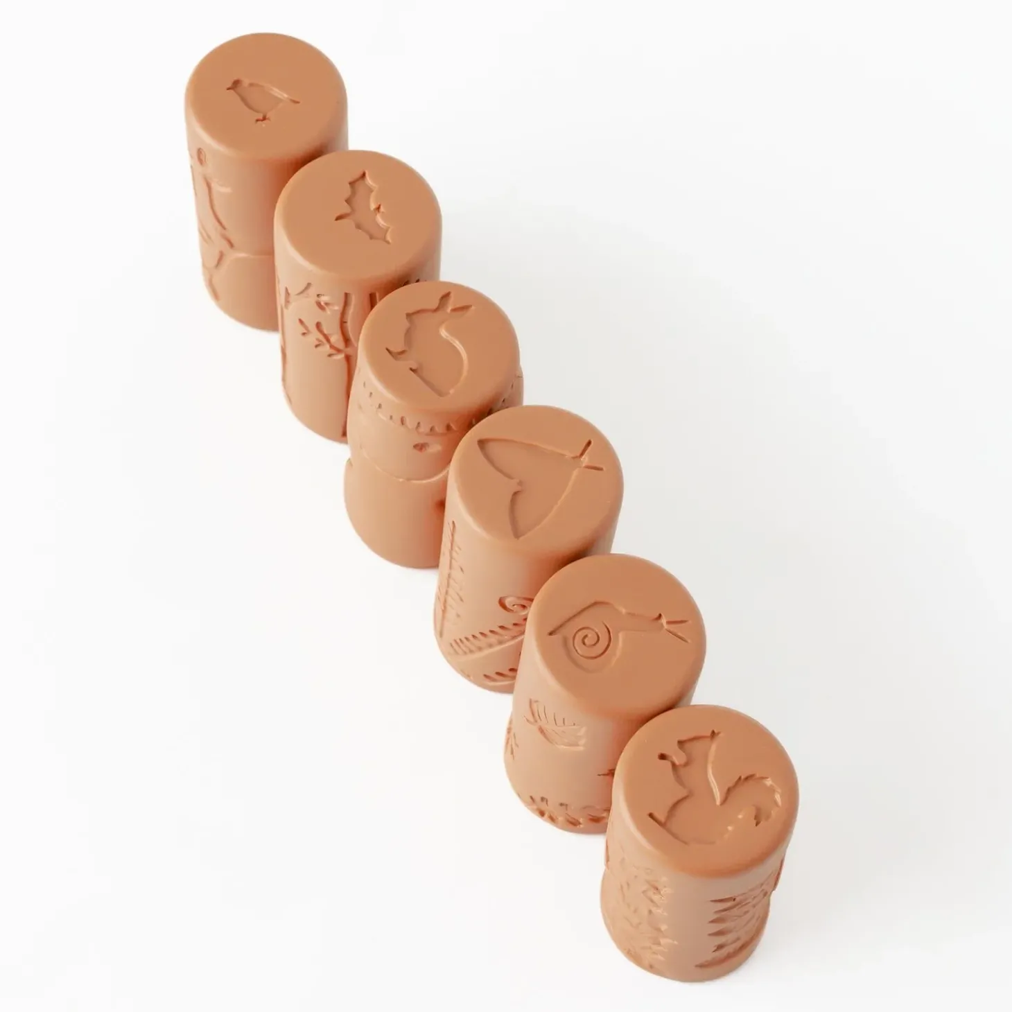 Play Dough Rollers & Stamp Set (Forest Friends)