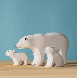 Polar Bear Family (Set of 3)