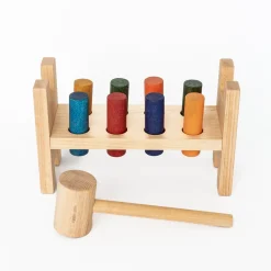 Pound-a-Peg Toy (Rainbow)