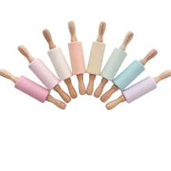 Premium Silicone Rolling Pin (Made in Canada) - Rose Pink