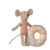 PRE-ORDER Maileg Beach Mouse with Float - Flowers (Little Sister)