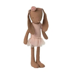 PRE-ORDER Maileg Brown Bunny - Rose Ballet Suit and Skirt (SIZE 1)