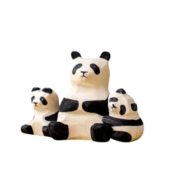 PRE-ORDER Panda Bears Family (Set of 3)