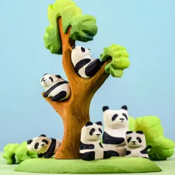 PRE-ORDER Panda Bears Family (Set of 3)