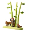 PRE-ORDER Red Panda and Bamboo Set