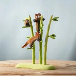 PRE-ORDER Red Panda and Bamboo Set