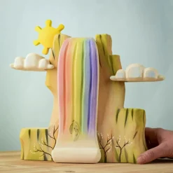 Rainbow Cliff & Waterfall | Wooden Toy