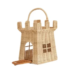 Rattan Castle Bag