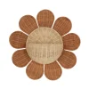 Rattan Daisy Wall Basket