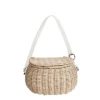 Rattan Mini Chari Bag (Straw)