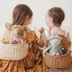 Rattan Mini Chari Bag (Straw)