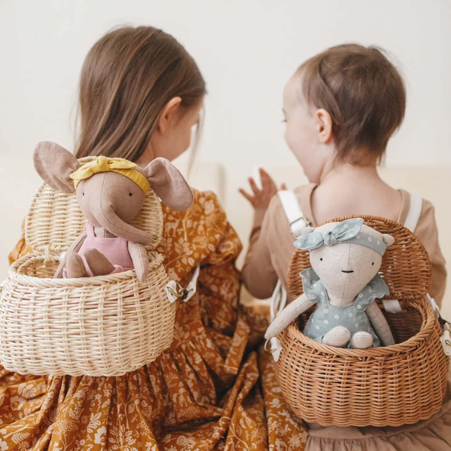 Rattan Mini Chari Bag (Straw)