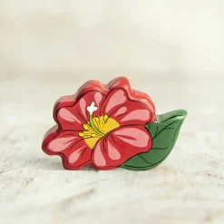 Red Flower | Wooden Toy Flower
