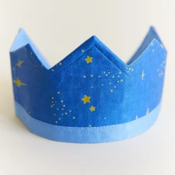 Reversible Silk Crown (Starry Night)