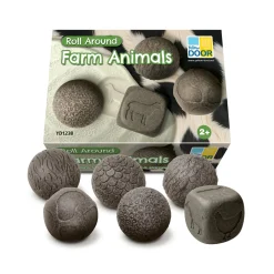 Roll Around Sensory Stones (Farm Animals)