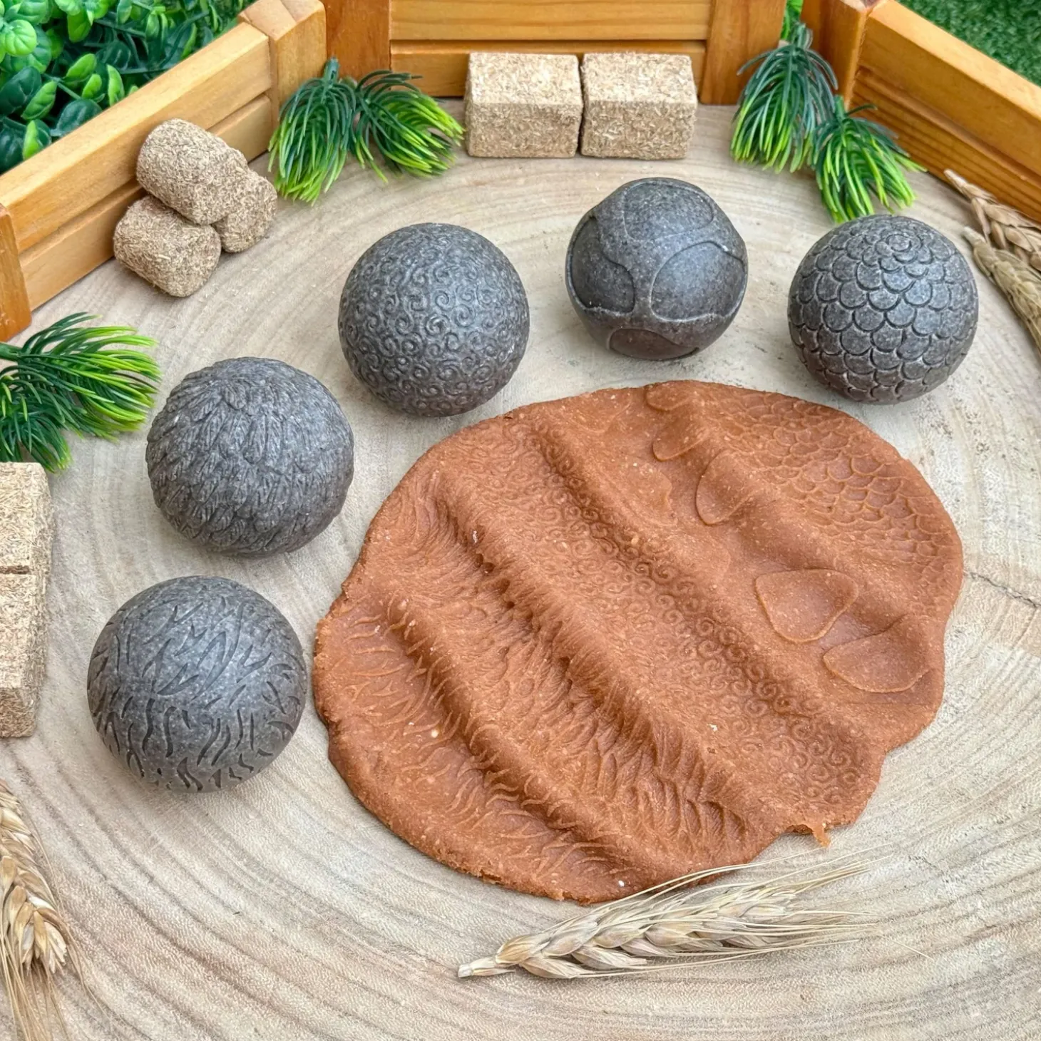 Roll Around Sensory Stones (Farm Animals)