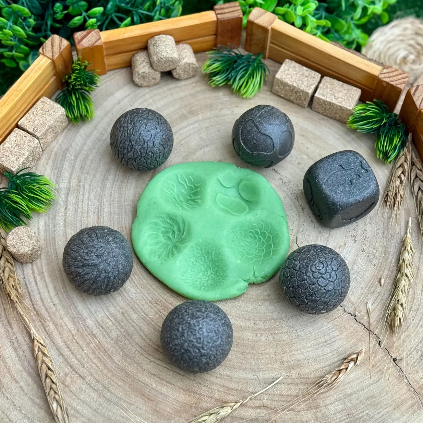 Roll Around Sensory Stones (Farm Animals)