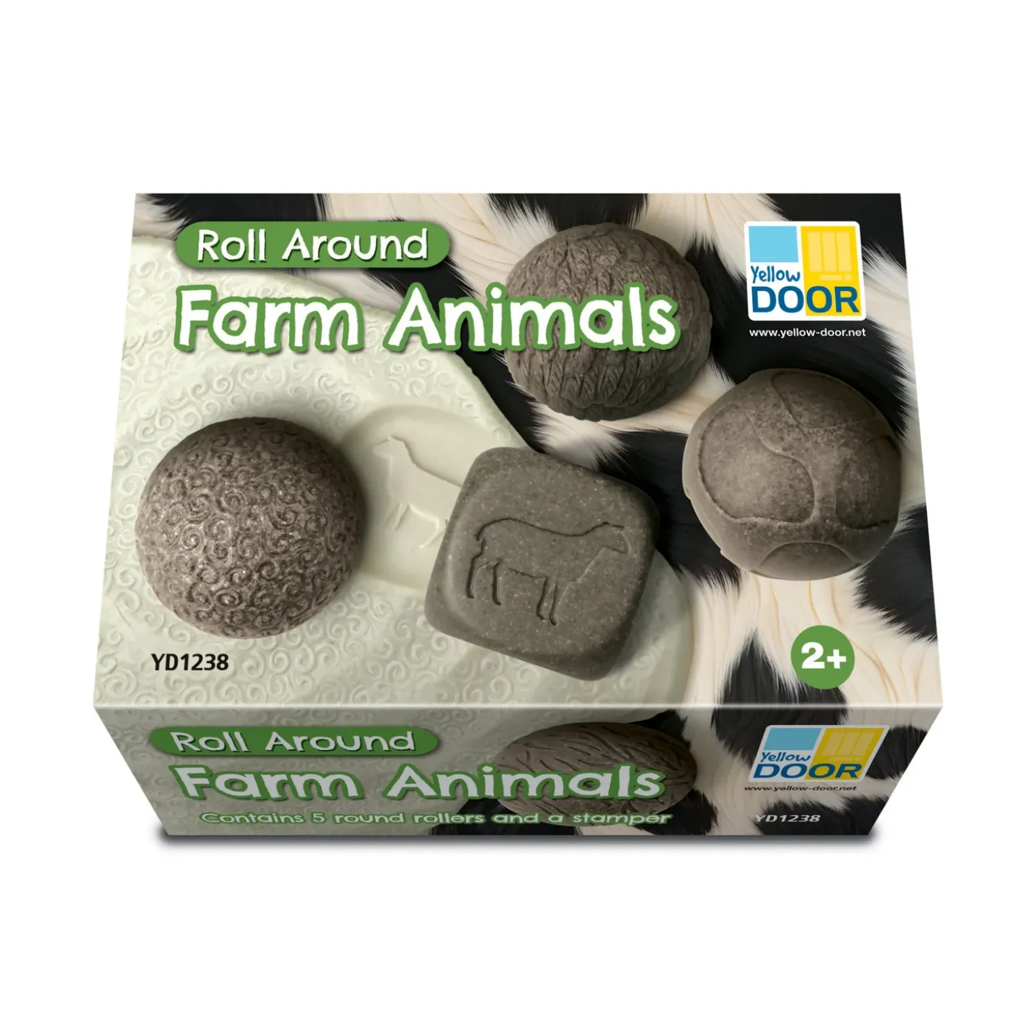 Roll Around Sensory Stones (Farm Animals)