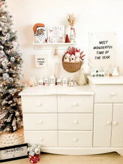 Santa! I Know Him! Canvas Hang Sign